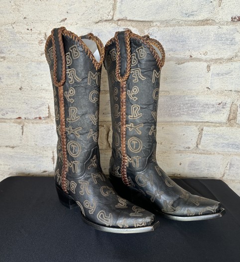 Branded - Black/tan