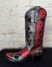 Quinn - Red/Gun Metal