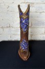 Viola - Brass 13”  (bluebonnet flowers)